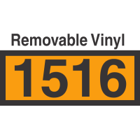 UN1516 Removable Vinyl DOT Orange Panel