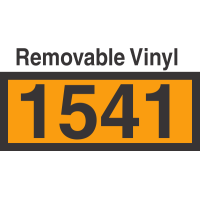 UN1541 Removable Vinyl DOT Orange Panel