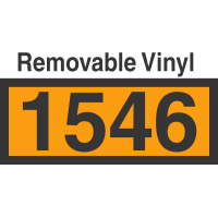 UN1546 Removable Vinyl DOT Orange Panel