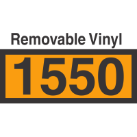 UN1550 Removable Vinyl DOT Orange Panel