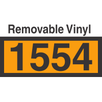 UN1554 Removable Vinyl DOT Orange Panel