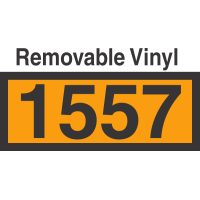 UN1557 Removable Vinyl DOT Orange Panel