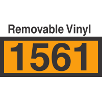 UN1561 Removable Vinyl DOT Orange Panel