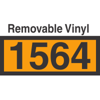 UN1564 Removable Vinyl DOT Orange Panel