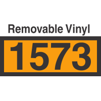 UN1573 Removable Vinyl DOT Orange Panel