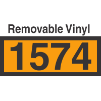 UN1574 Removable Vinyl DOT Orange Panel