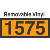 UN1575 Removable Vinyl DOT Orange Panel