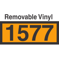 UN1577 Removable Vinyl DOT Orange Panel