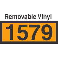 UN1579 Removable Vinyl DOT Orange Panel