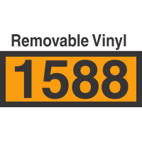 UN1588 Removable Vinyl DOT Orange Panel