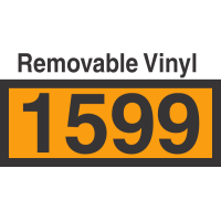 UN1599 Removable Vinyl DOT Orange Panel