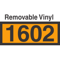 UN1602 Removable Vinyl DOT Orange Panel