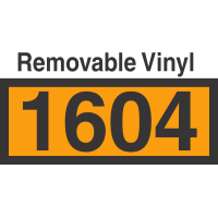 UN1604 Removable Vinyl DOT Orange Panel