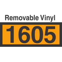 UN1605 Removable Vinyl DOT Orange Panel