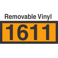 UN1611 Removable Vinyl DOT Orange Panel