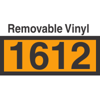 UN1612 Removable Vinyl DOT Orange Panel