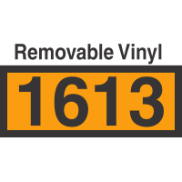 UN1613 Removable Vinyl DOT Orange Panel