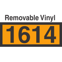 UN1614 Removable Vinyl DOT Orange Panel