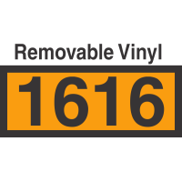 UN1616 Removable Vinyl DOT Orange Panel