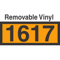 UN1617 Removable Vinyl DOT Orange Panel