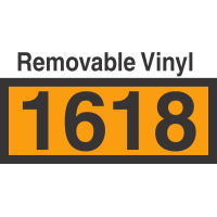 UN1618 Removable Vinyl DOT Orange Panel