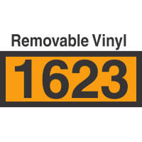 UN1623 Removable Vinyl DOT Orange Panel