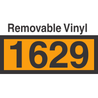 UN1629 Removable Vinyl DOT Orange Panel