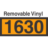 UN1630 Removable Vinyl DOT Orange Panel