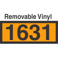 UN1631 Removable Vinyl DOT Orange Panel