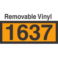 UN1637 Removable Vinyl DOT Orange Panel