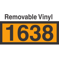 UN1638 Removable Vinyl DOT Orange Panel