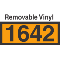 UN1642 Removable Vinyl DOT Orange Panel