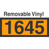 UN1645 Removable Vinyl DOT Orange Panel