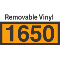 UN1650 Removable Vinyl DOT Orange Panel