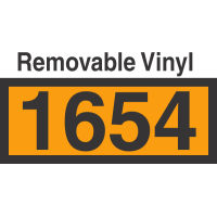 UN1654 Removable Vinyl DOT Orange Panel