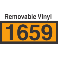 UN1659 Removable Vinyl DOT Orange Panel