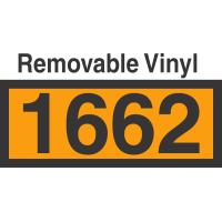 UN1662 Removable Vinyl DOT Orange Panel