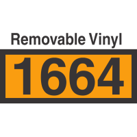 UN1664 Removable Vinyl DOT Orange Panel