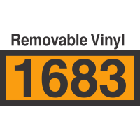 UN1683 Removable Vinyl DOT Orange Panel