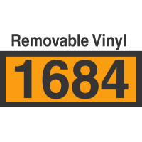 UN1684 Removable Vinyl DOT Orange Panel