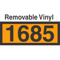 UN1685 Removable Vinyl DOT Orange Panel