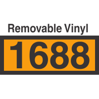 UN1688 Removable Vinyl DOT Orange Panel