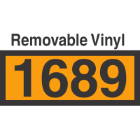 UN1689 Removable Vinyl DOT Orange Panel