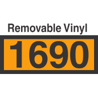 UN1690 Removable Vinyl DOT Orange Panel