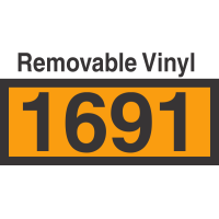 UN1691 Removable Vinyl DOT Orange Panel