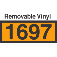 UN1697 Removable Vinyl DOT Orange Panel