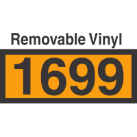 UN1699 Removable Vinyl DOT Orange Panel