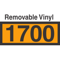 UN1700 Removable Vinyl DOT Orange Panel