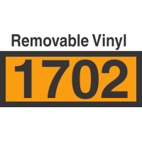 UN1702 Removable Vinyl DOT Orange Panel