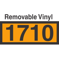 UN1710 Removable Vinyl DOT Orange Panel